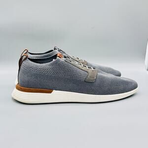 Wolf & Shepherd Shoes Mens 15 Gray Knit SwiftKnit Low Casual Sneakers Comfort